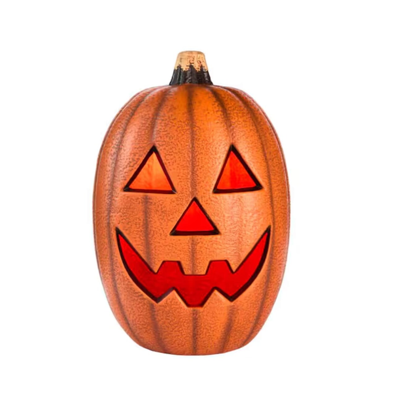 16 in Halloween Classics Plug-in LED Happy Jack O Lantern The Home Accents Holiday